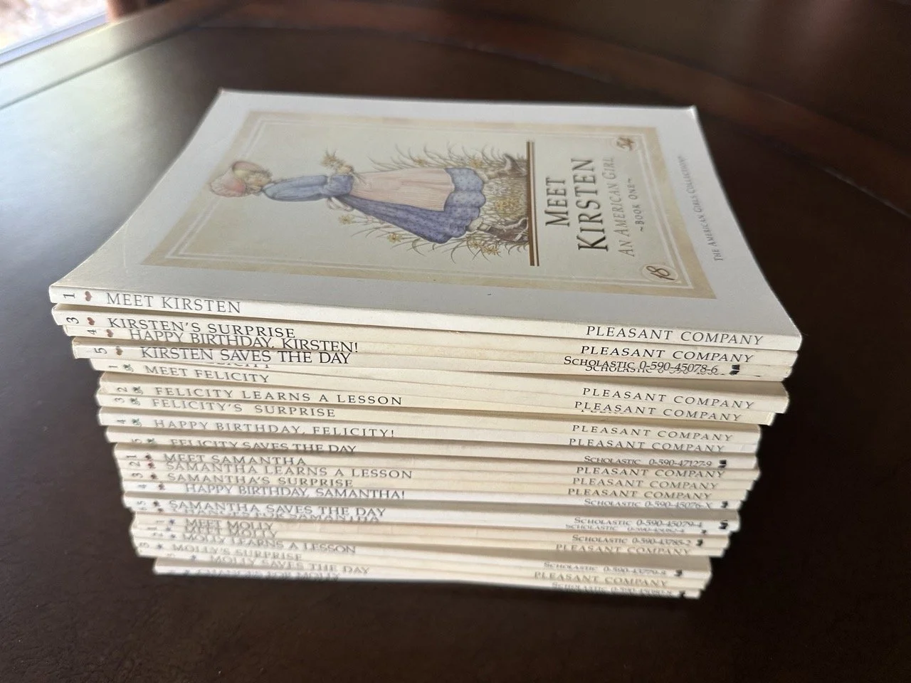 SOLD - $40 – Pleasant Company American Girl Book Lot – Multiple Titles