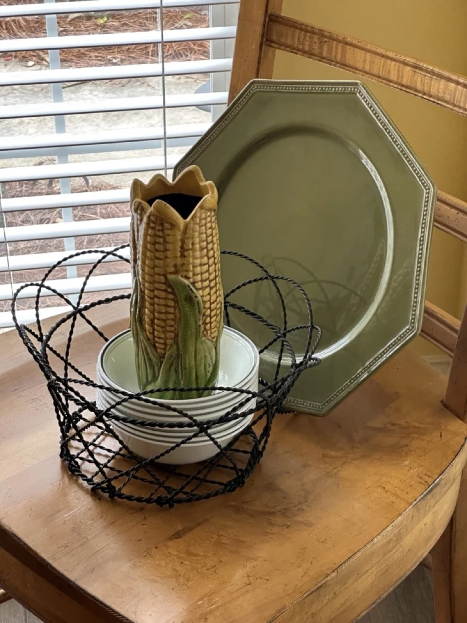 assorted dishes & serving ware 
