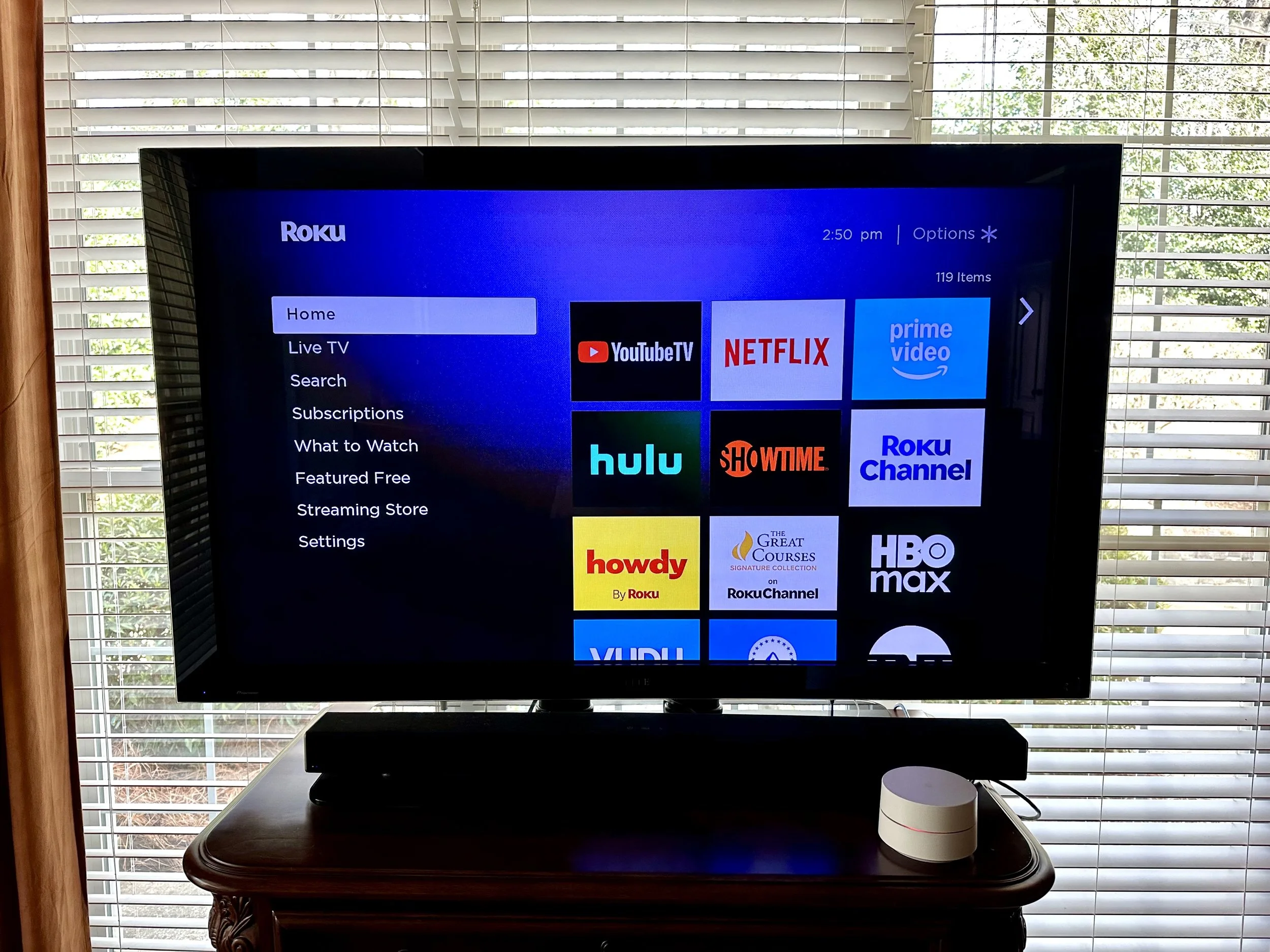 Use the arrows to browse TVs, small appliances, and home electronics.