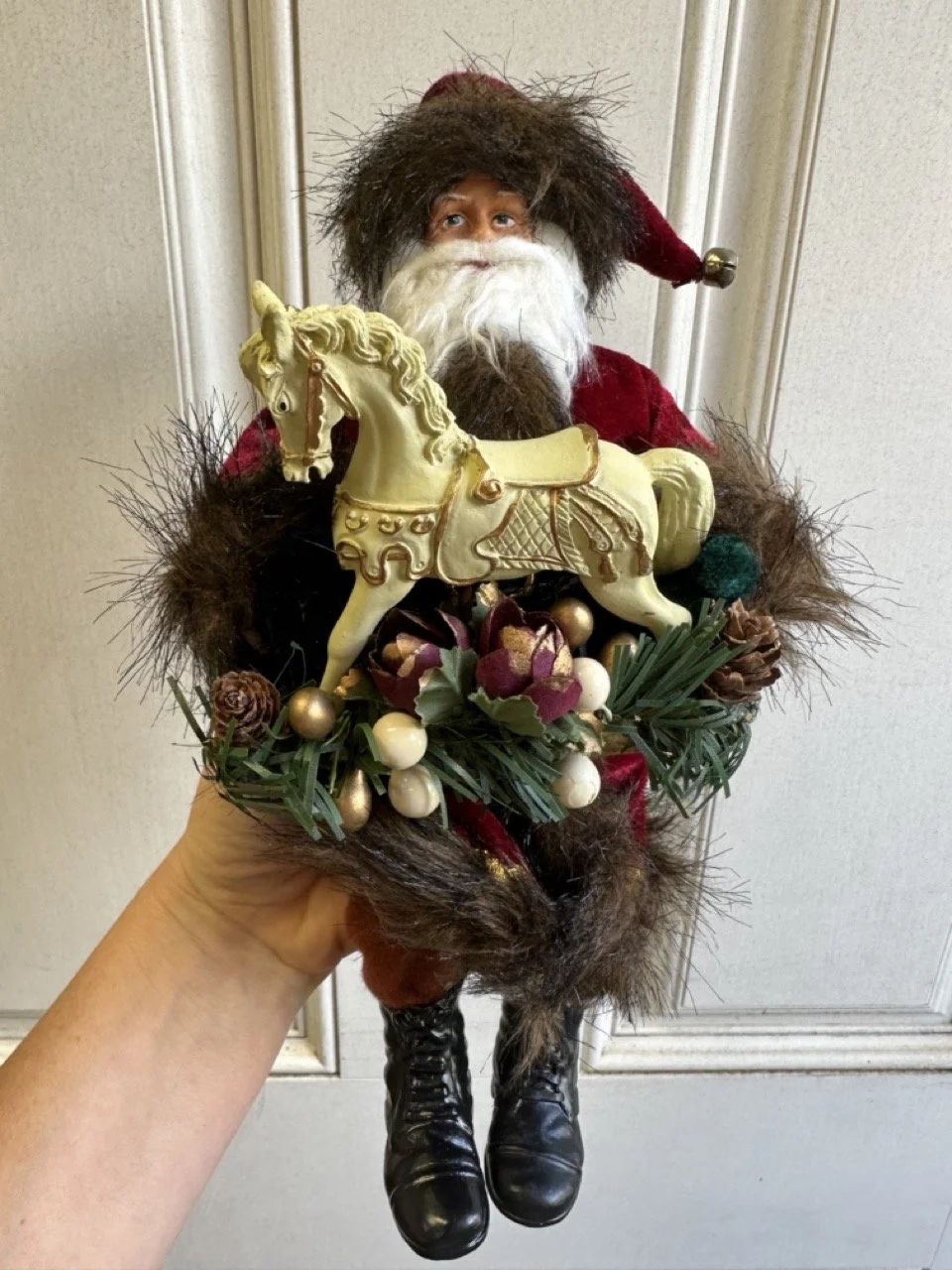 Use the arrows to browse — featuring Christmas décor and seasonal items for decorating and celebrating.