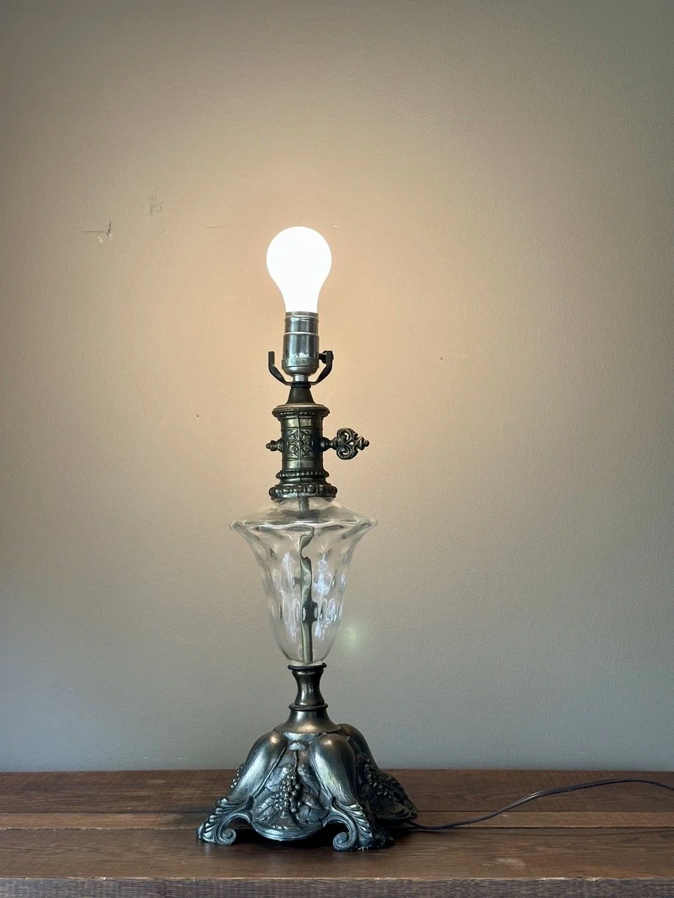 $65 (reduced from $95) — Antique Lamp