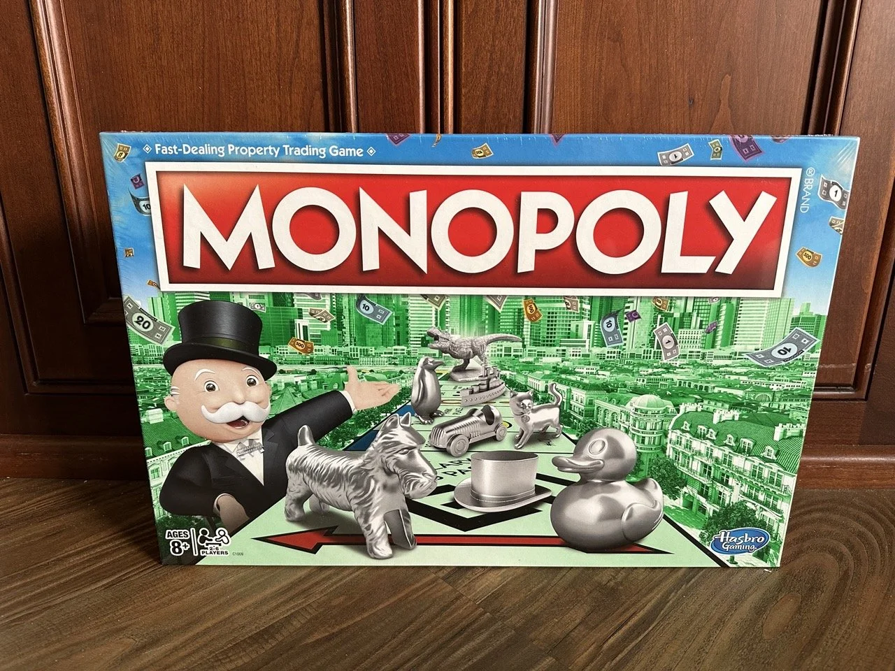 $10 — Monopoly board game, sealed in cellophane | sells currently for $20 at Target 