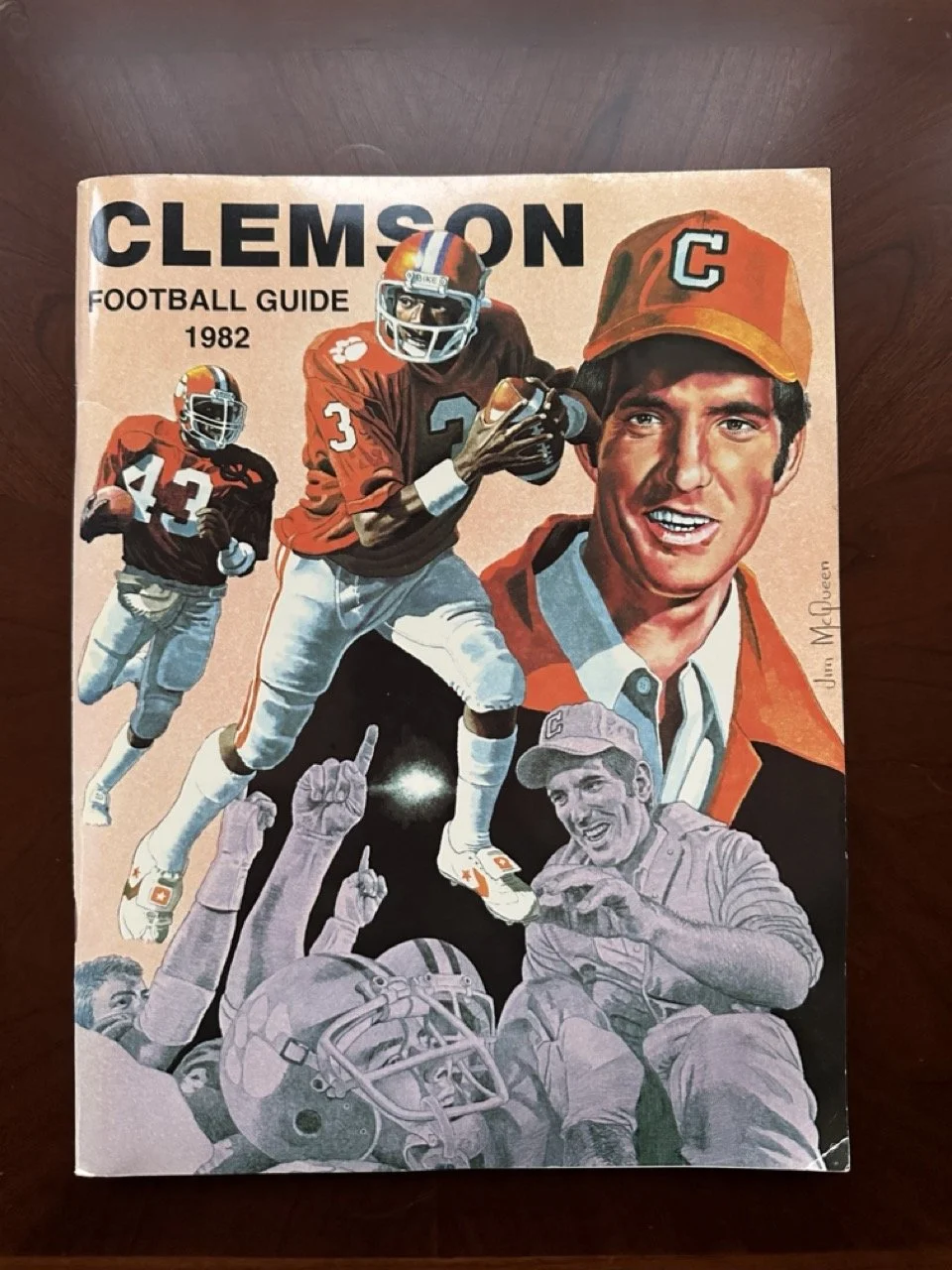 $35 | Vintage Clemson Football Guide – 1982 Season (Post-Championship Era)