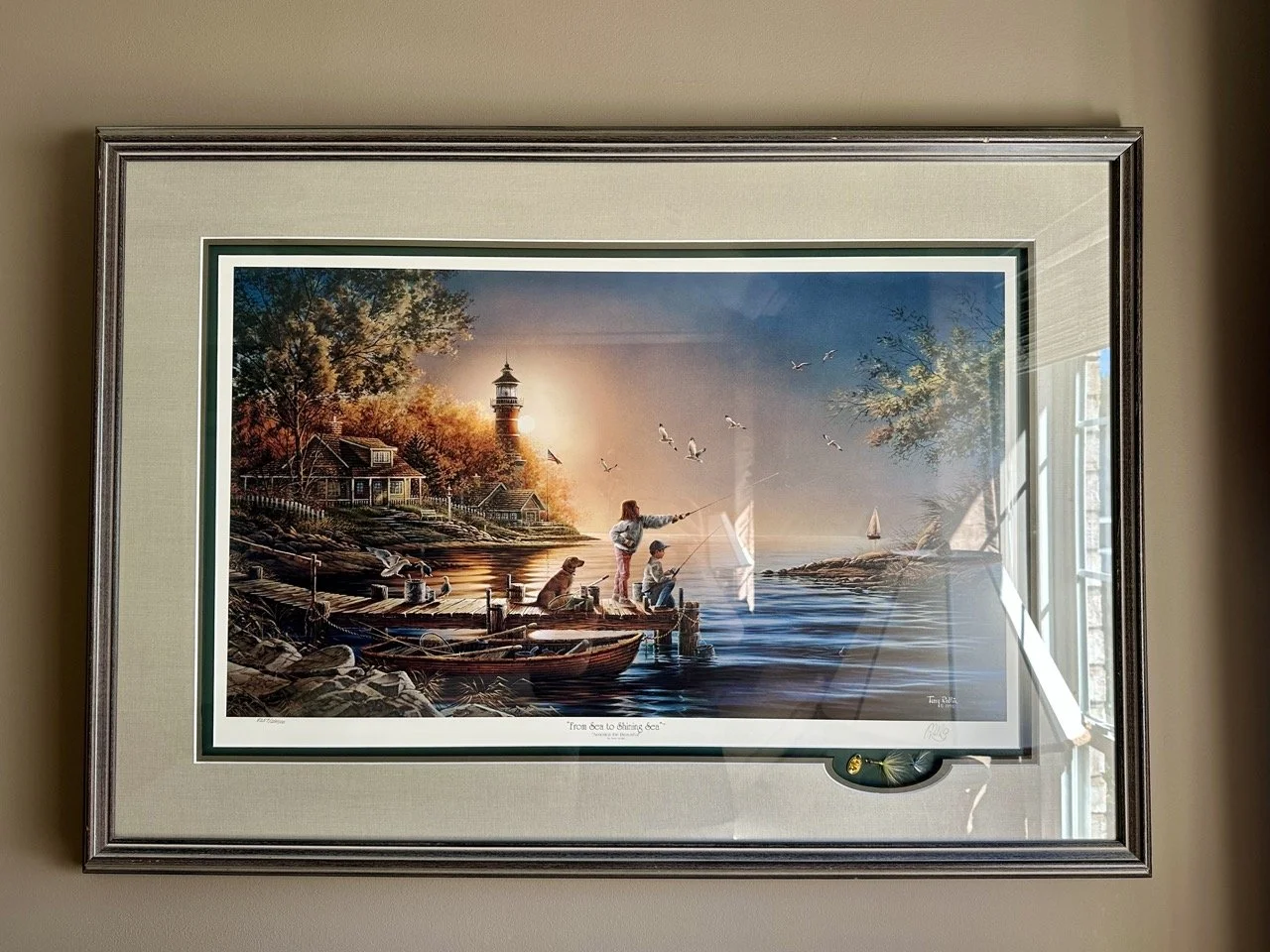 SOLD - Signed & Numbered Terry Redlin Print