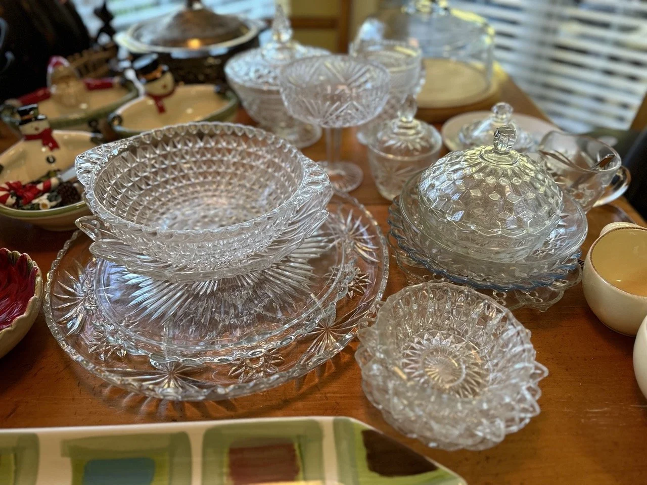 $2-6 each antique cut glass