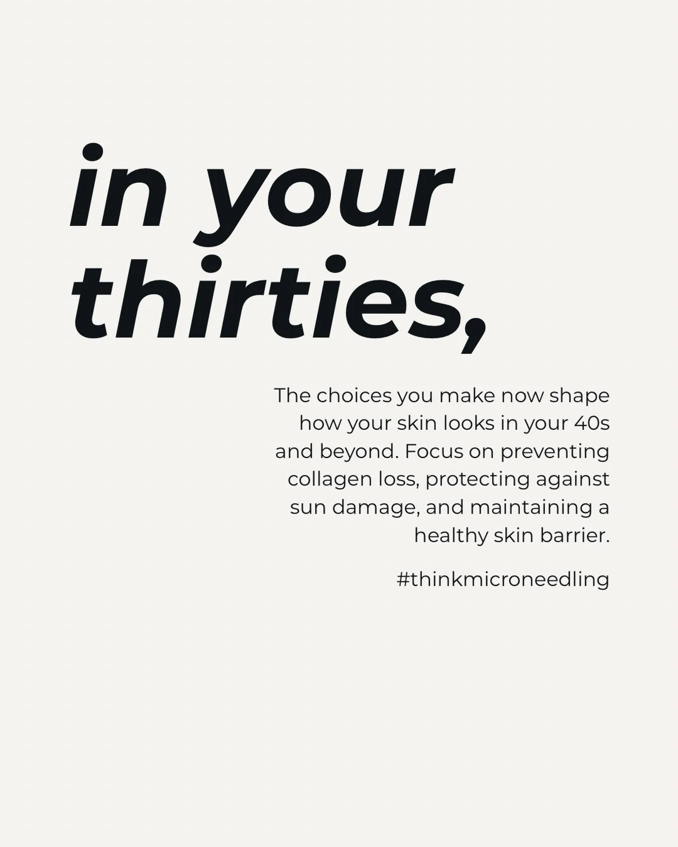 Your 30s are when prevention becomes one of the best investments you can make for your skin. While collagen production naturally begins to slow, the changes are happening beneath the surface long before they're visible. Fine lines, loss of firmness, 
