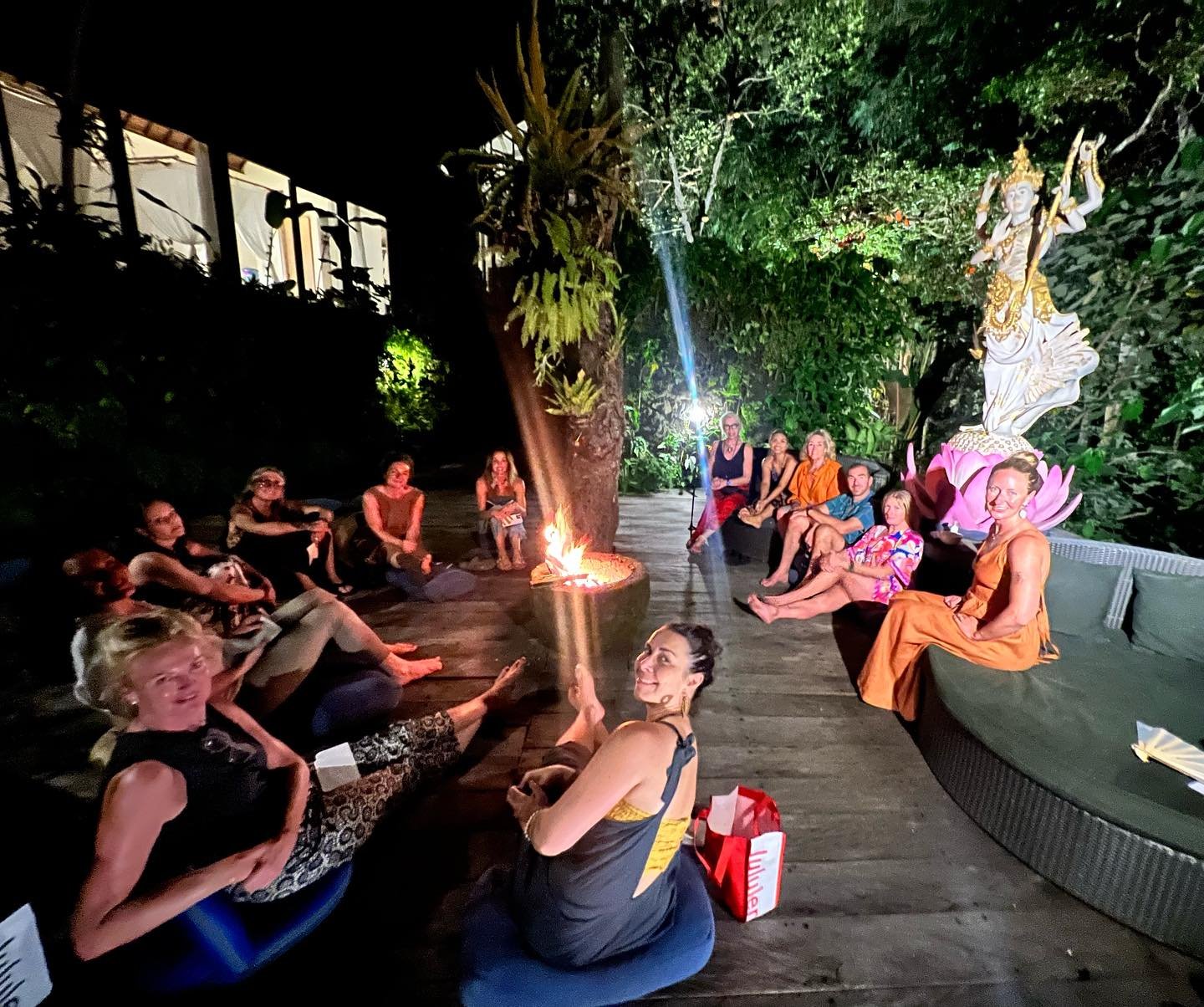 Wrapping up a beautiful week in Bali.  Cherished memories &amp; connections to be savored for weeks and years to come!  As we all get back to our lives; a deep inner knowing stays in our hearts.  True gratitude for all who shared in this adventure!  