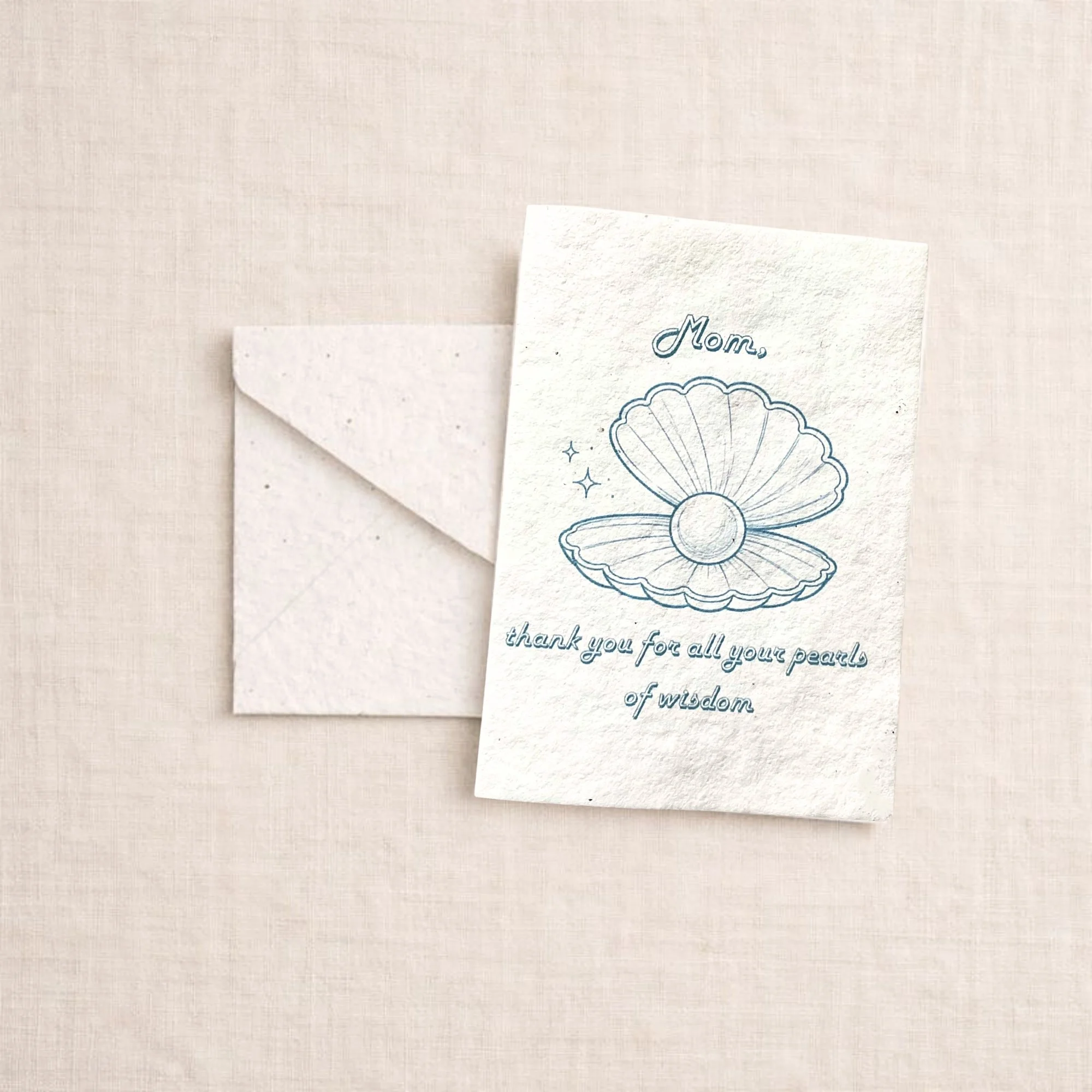 Mother of Pearl Card
