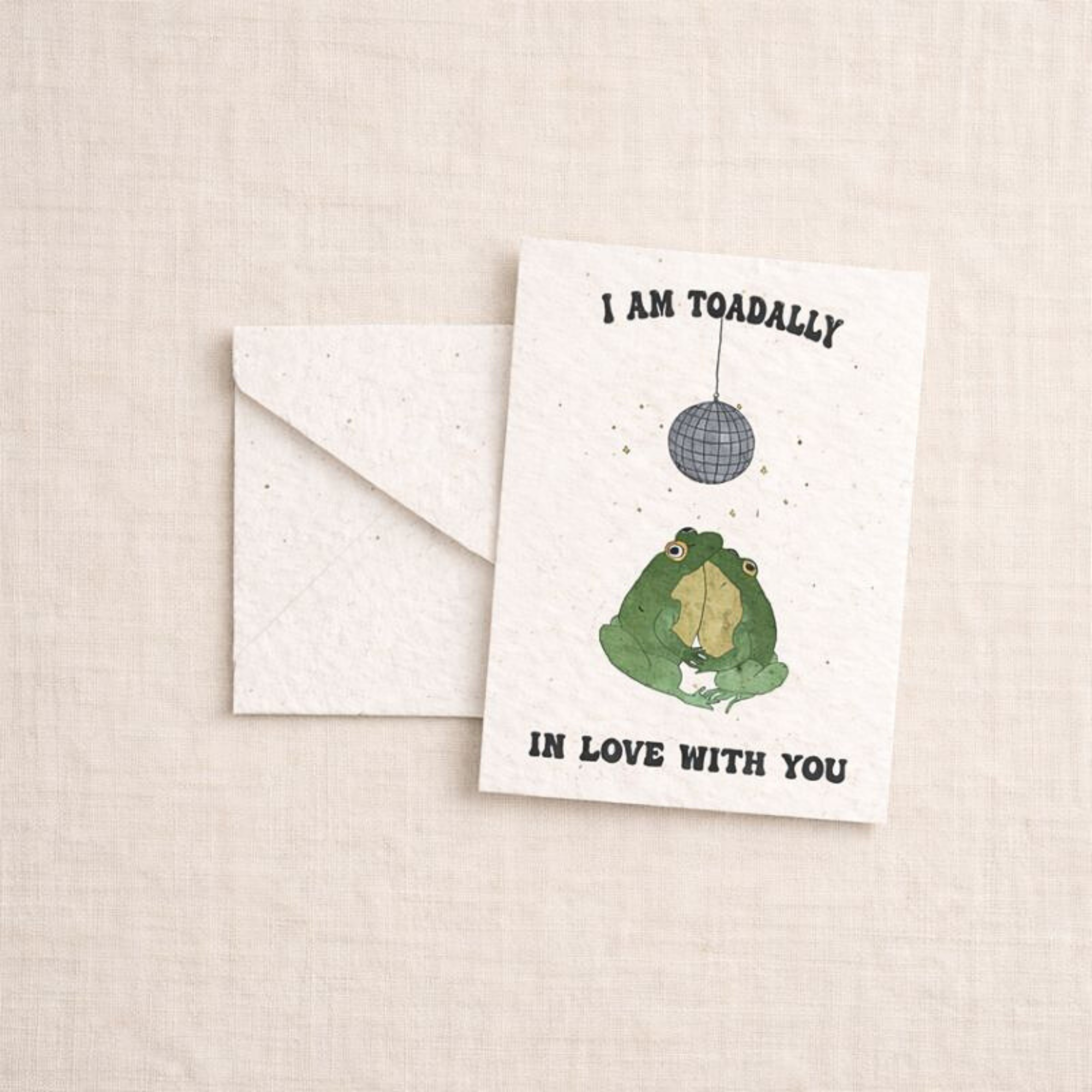 I Am Toadally In Love With You Card