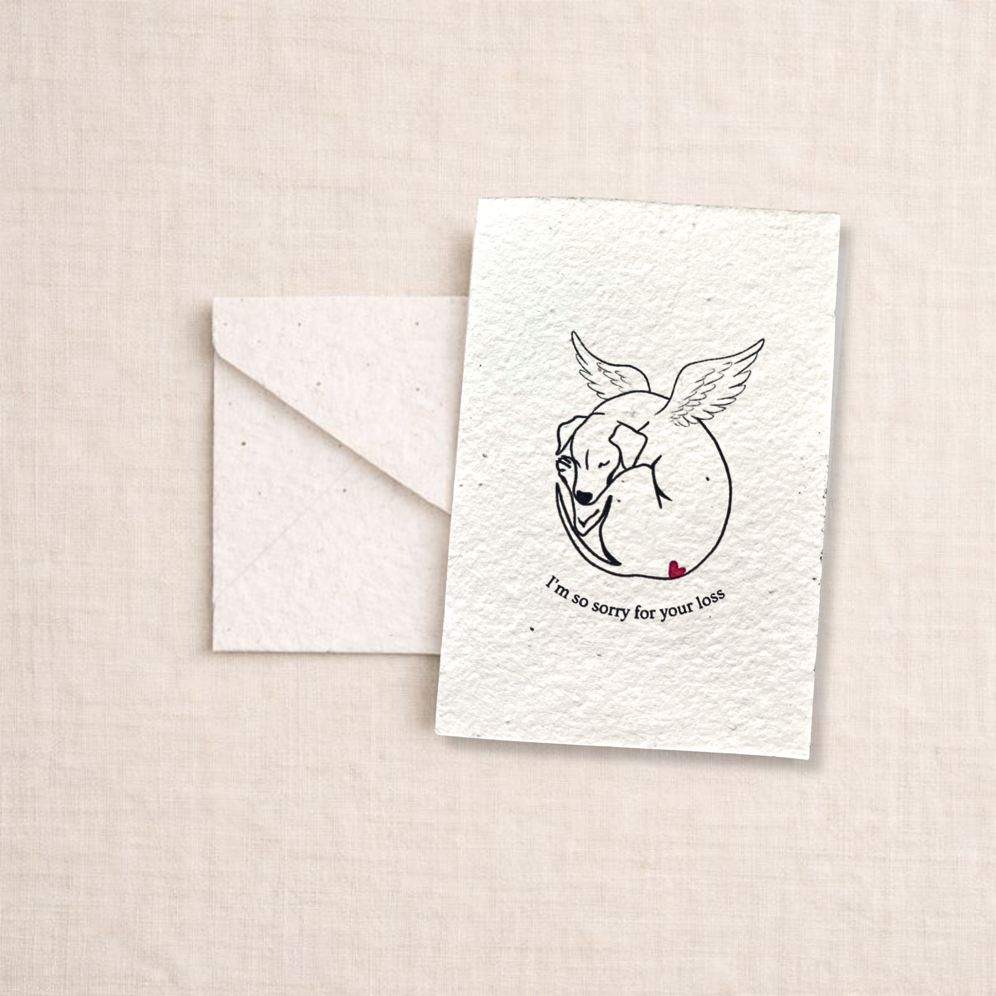 Dog Sympathy Card