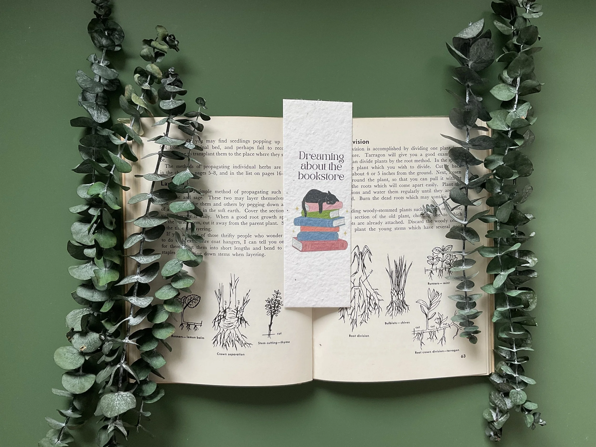 Bookish Kitty Bookmark