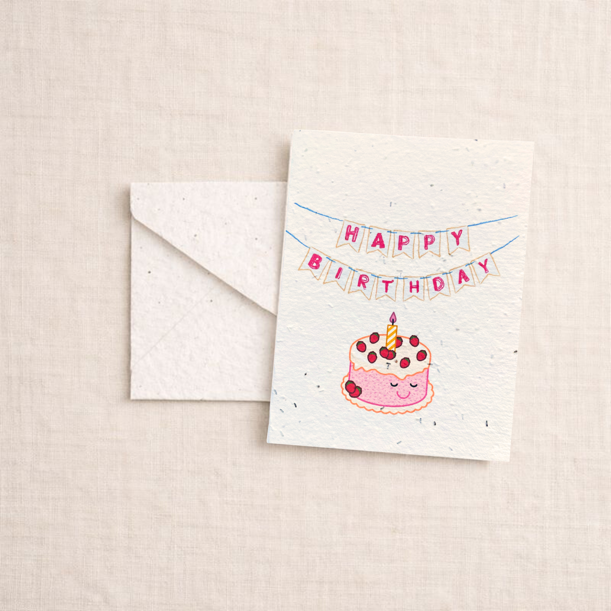 Happy Little Cake Card