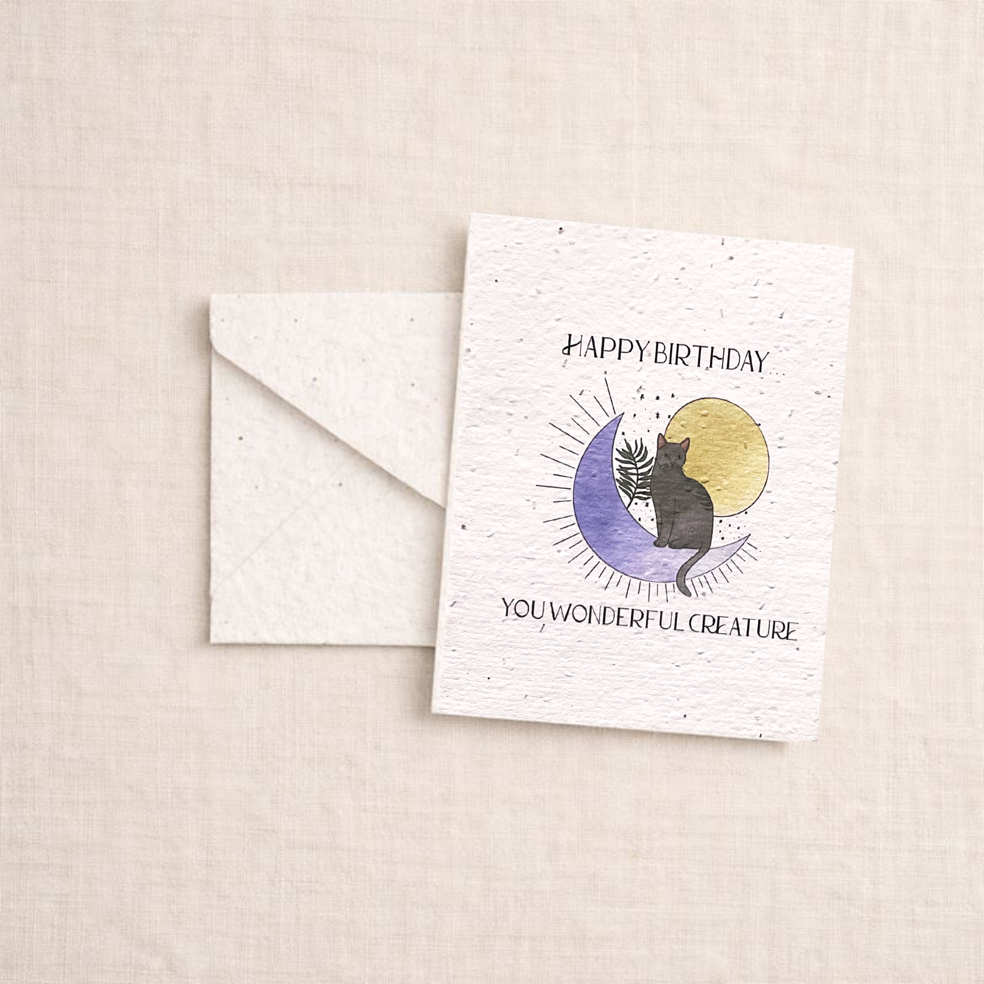 Happy Birthday You Wonderful Creature Card