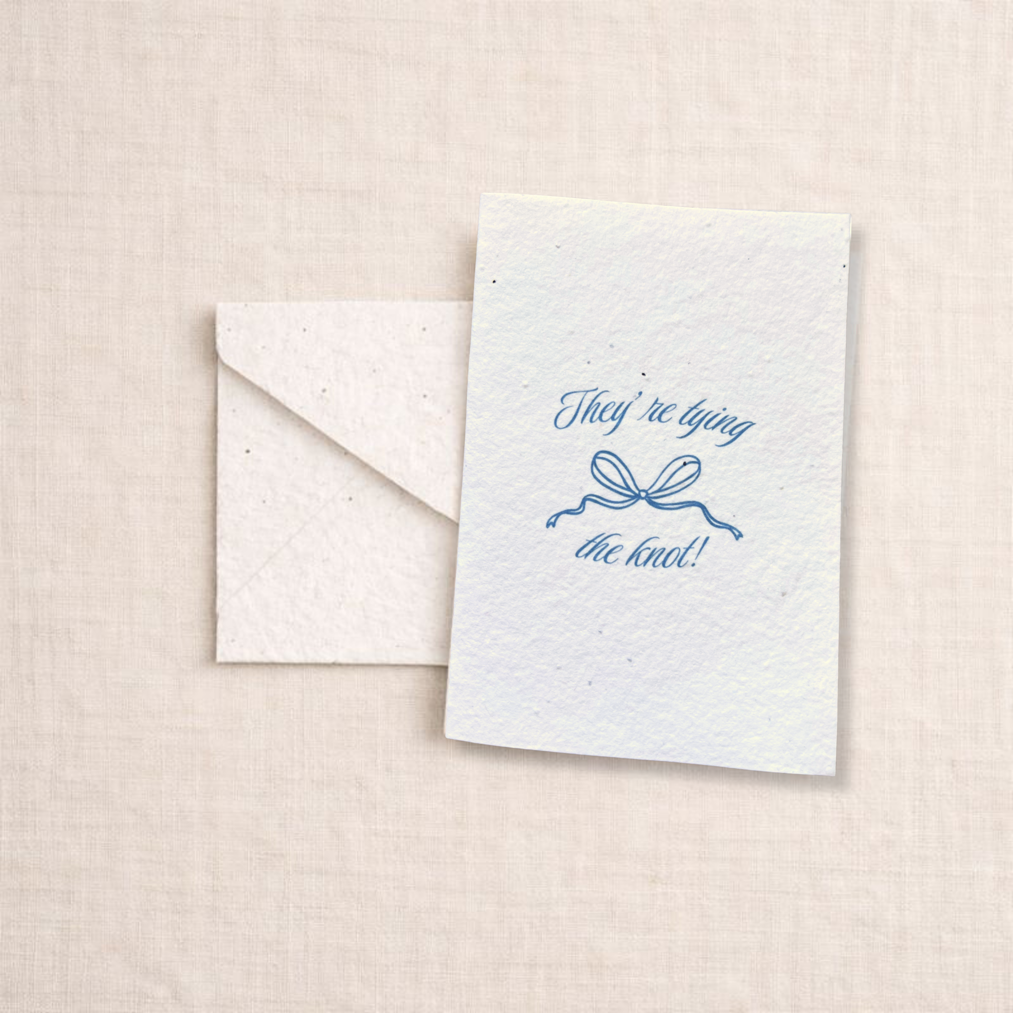 Tying the Knot Card