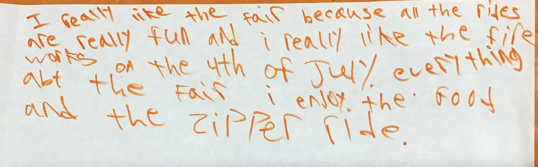 What I Like About the Fairgrounds