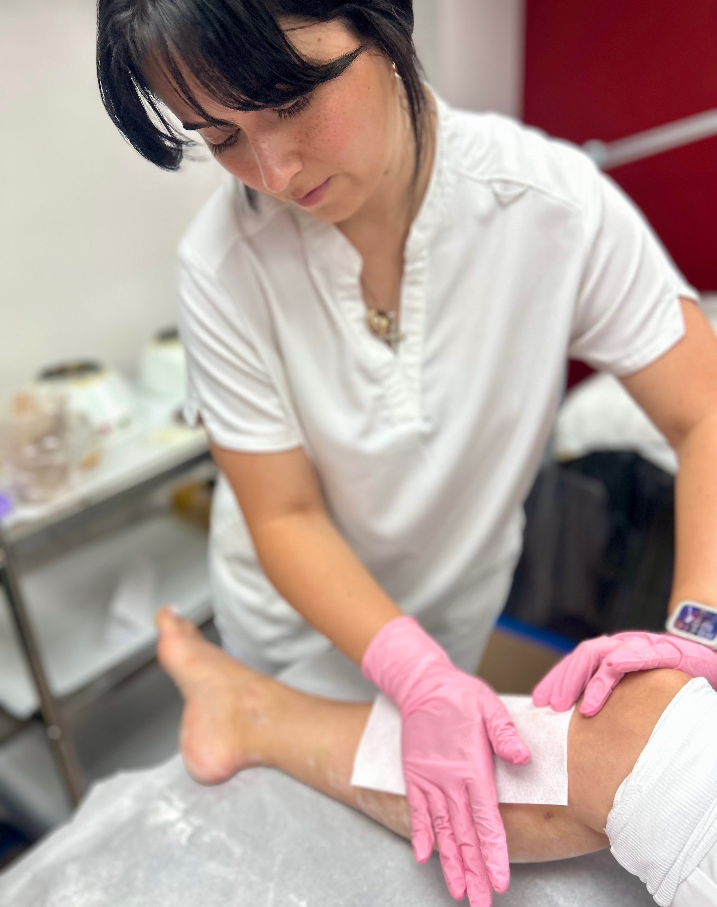 Learning proper waxing methods and aftercare to protect and soothe the skin post-treatment.