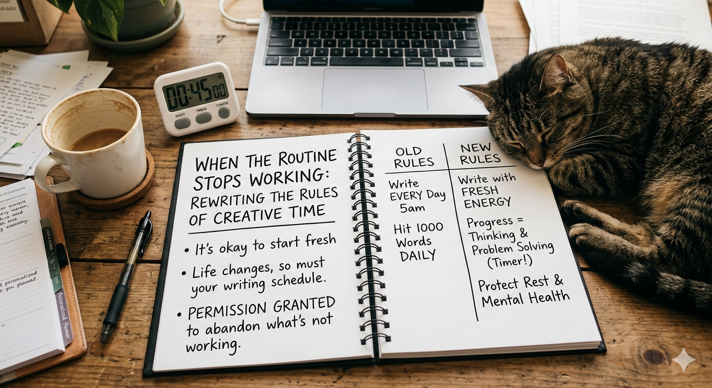 When the Routine Stops Working: Rewrite the Rules of Creative Time