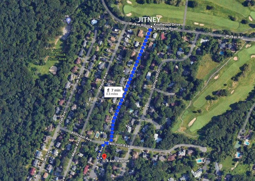 MAP TO JITNEY