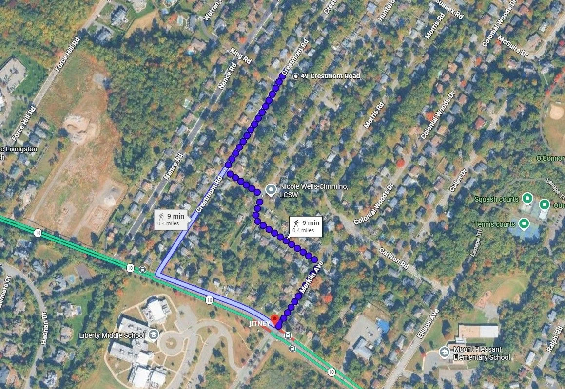 Map to Jitney
