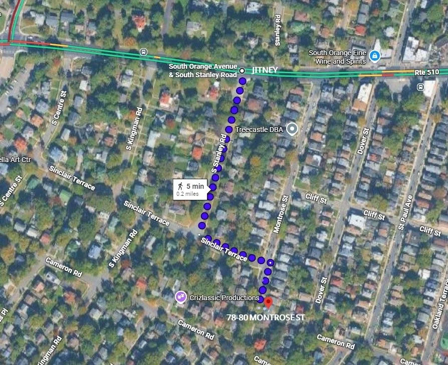 Map to Jitney
