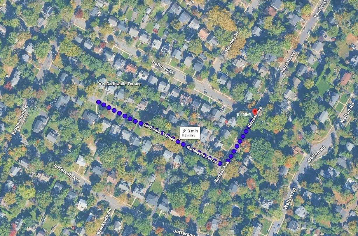 Map to Jitney