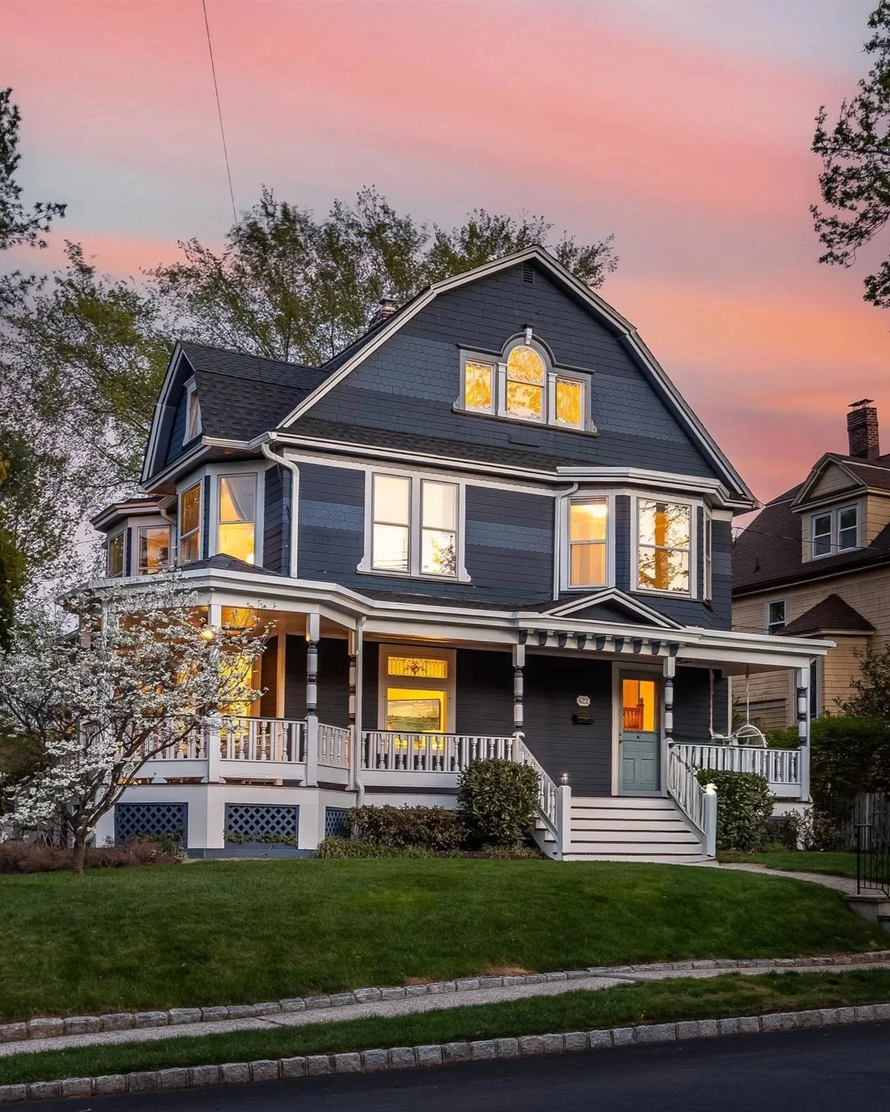 Westfield NJ homes for sale Victorian home Westfield NJ homes near Mindowaskin Park Westfield NJ real estate