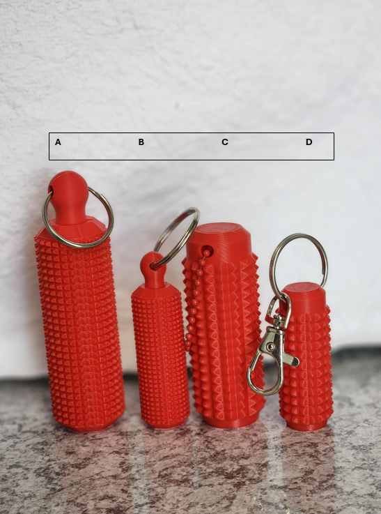 Red Sensory Grounding Fidgets