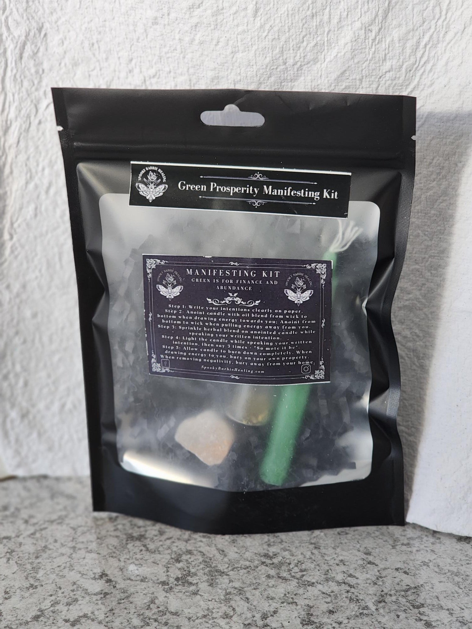 Green Prosperity Manifestation Kit Front.jpg