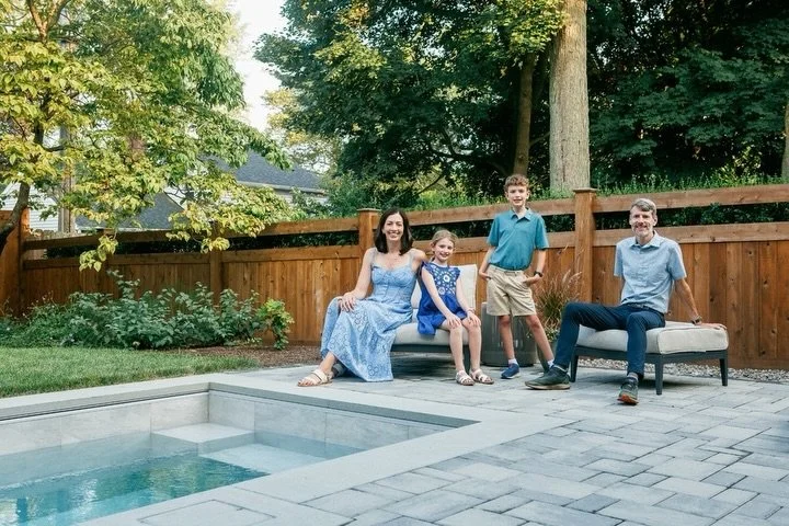 If I had a backyard like this, maybe I wouldn&rsquo;t be quite so cranky about this heat 🥵 I&rsquo;ve photographed this sweet family annually for a few years now, and we&rsquo;ve been all over Rochester. For last summer&rsquo;s session, I went right