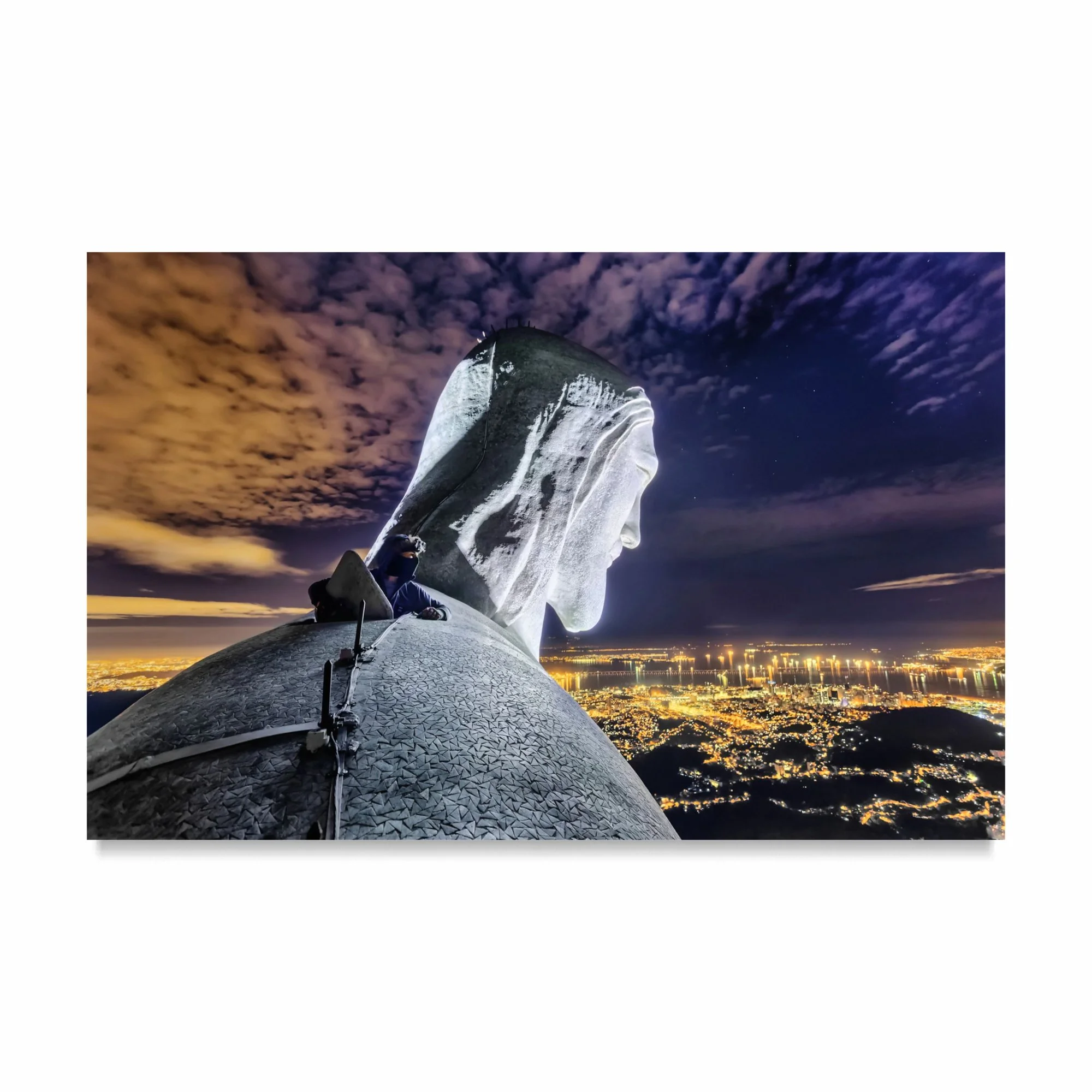 On the right shoulder of Jesus - Brazil 2015