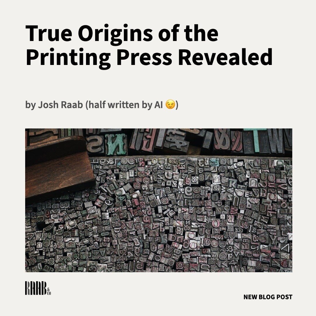 Johannes Gutenberg gets a lot of credit for making the printing press, but Bi Sheng actually invented the printing press thousands of years earlier in China. Mr. Johannes just made some improvements. Chinese bookmaking continues to be the best in the