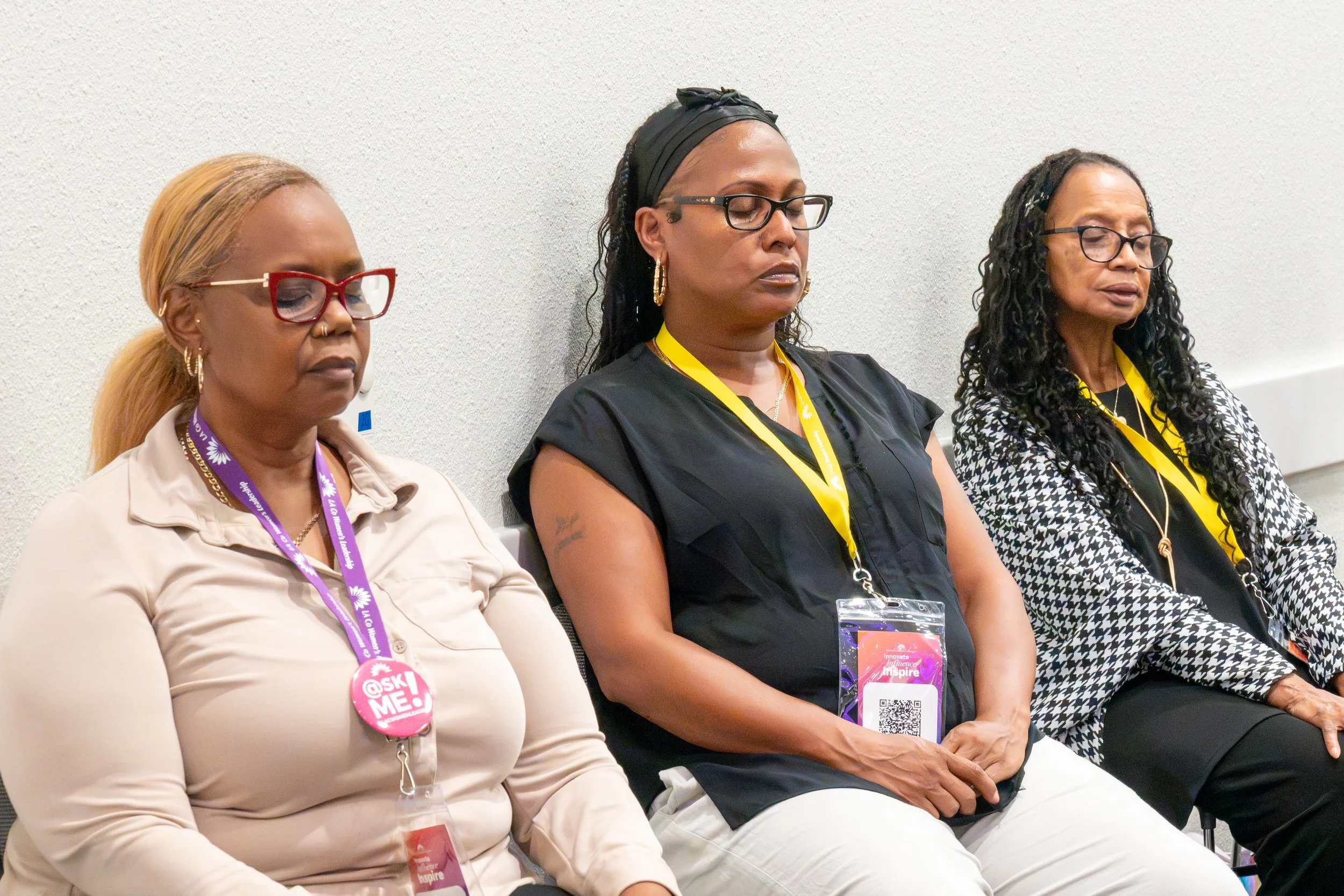 Onyi Love Sound Immersion at the 2026 LA Women's Leadership Conference. Photos courtesy of LA County Public Works.