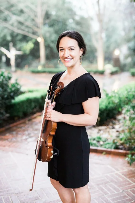 April, Owner, violinist & pianist — Deans' Duets North Carolina and