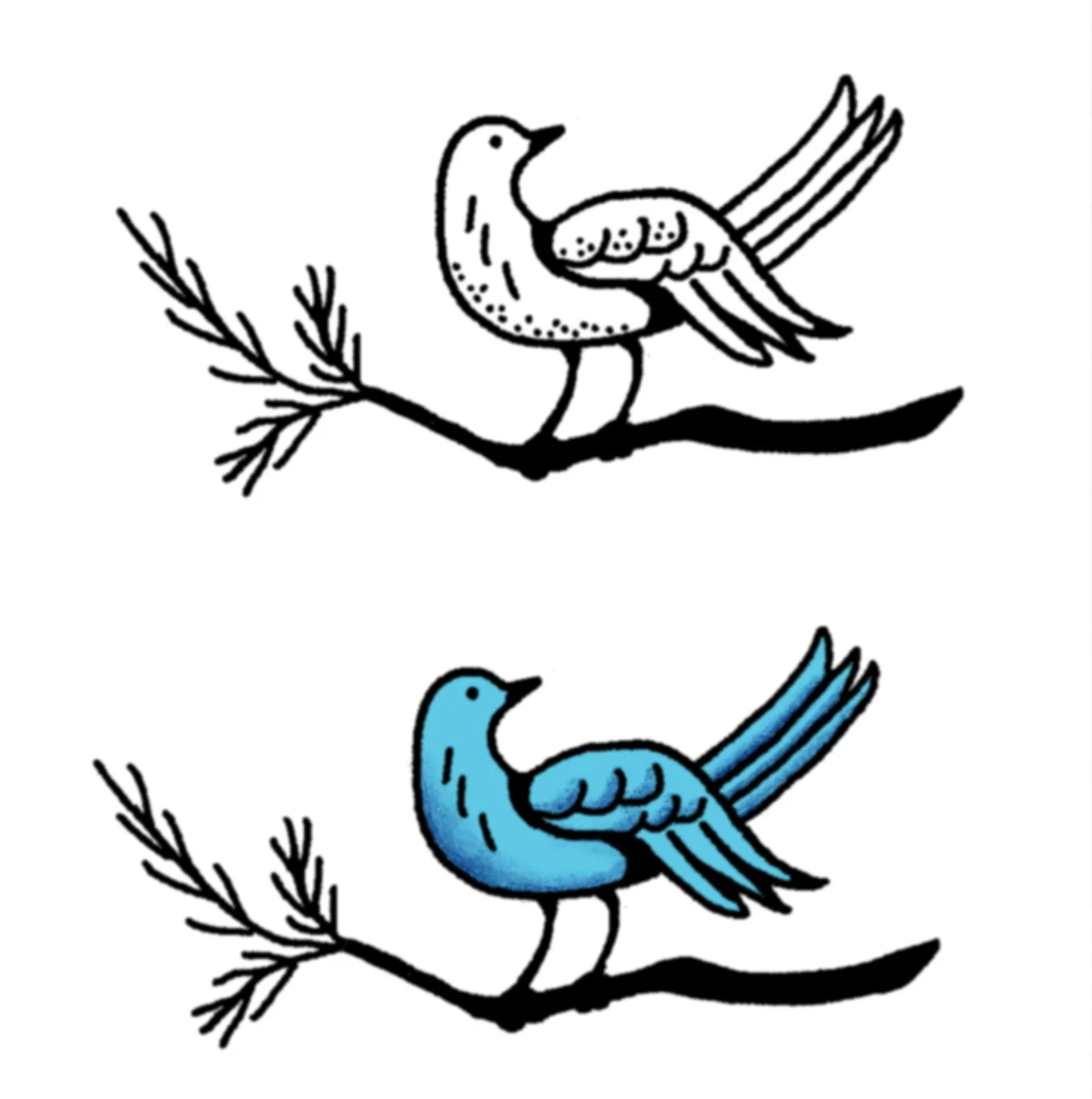 Bird on Branch 2.25-3" // 1.5-3 hours