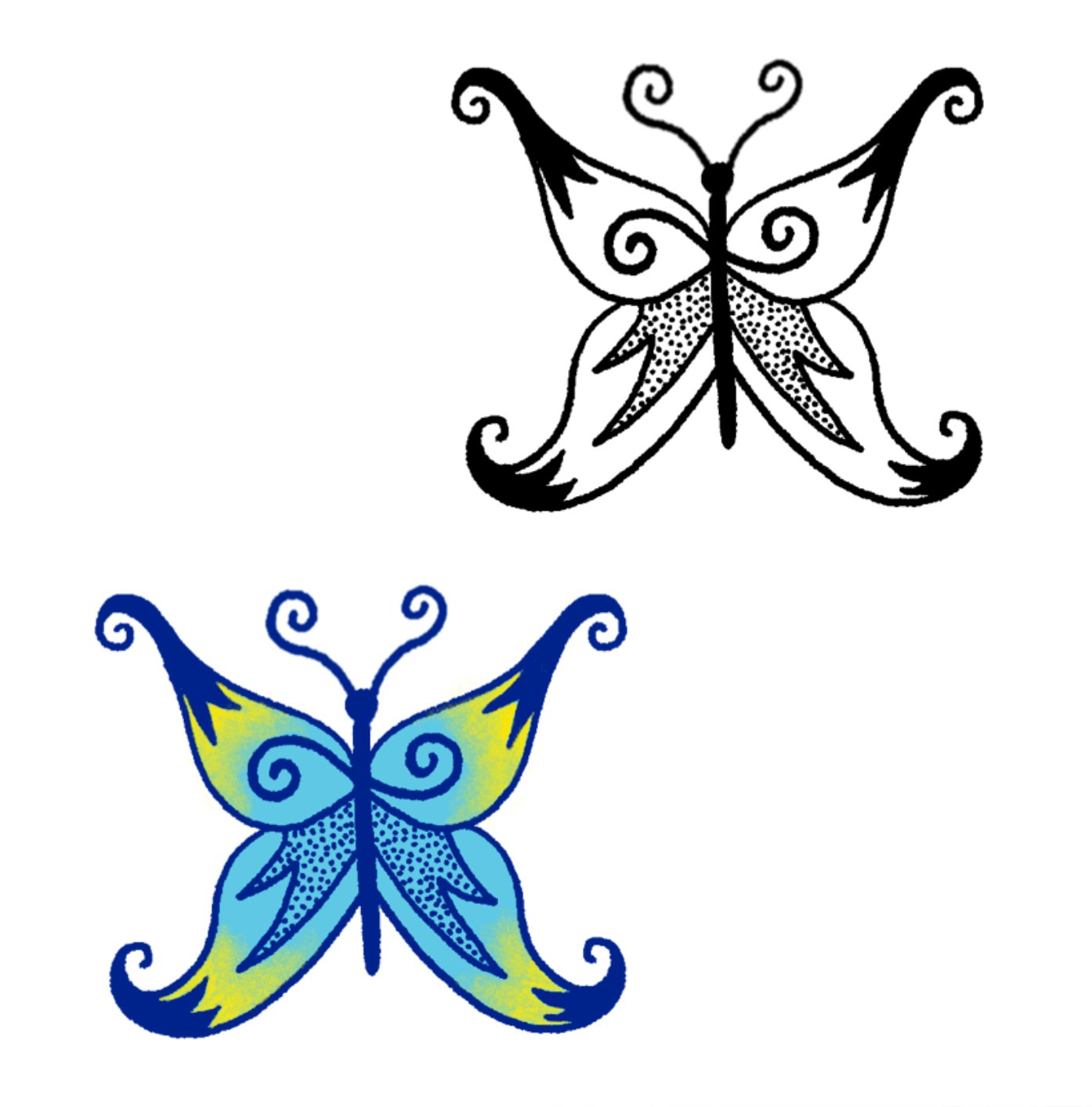 Spiral Butterfly 1.5-2.25" // 1.5-3 hours