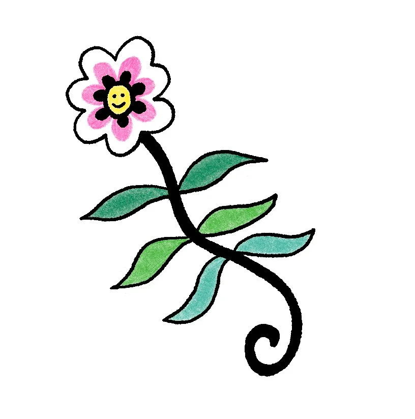 Smiley Flower 3-3.5" // 2-3 hours