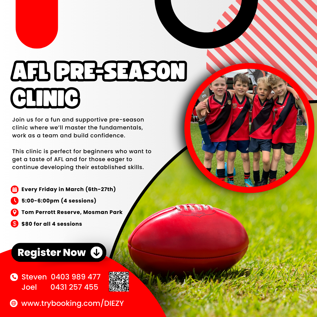 Redbacks Pre-season Clinic