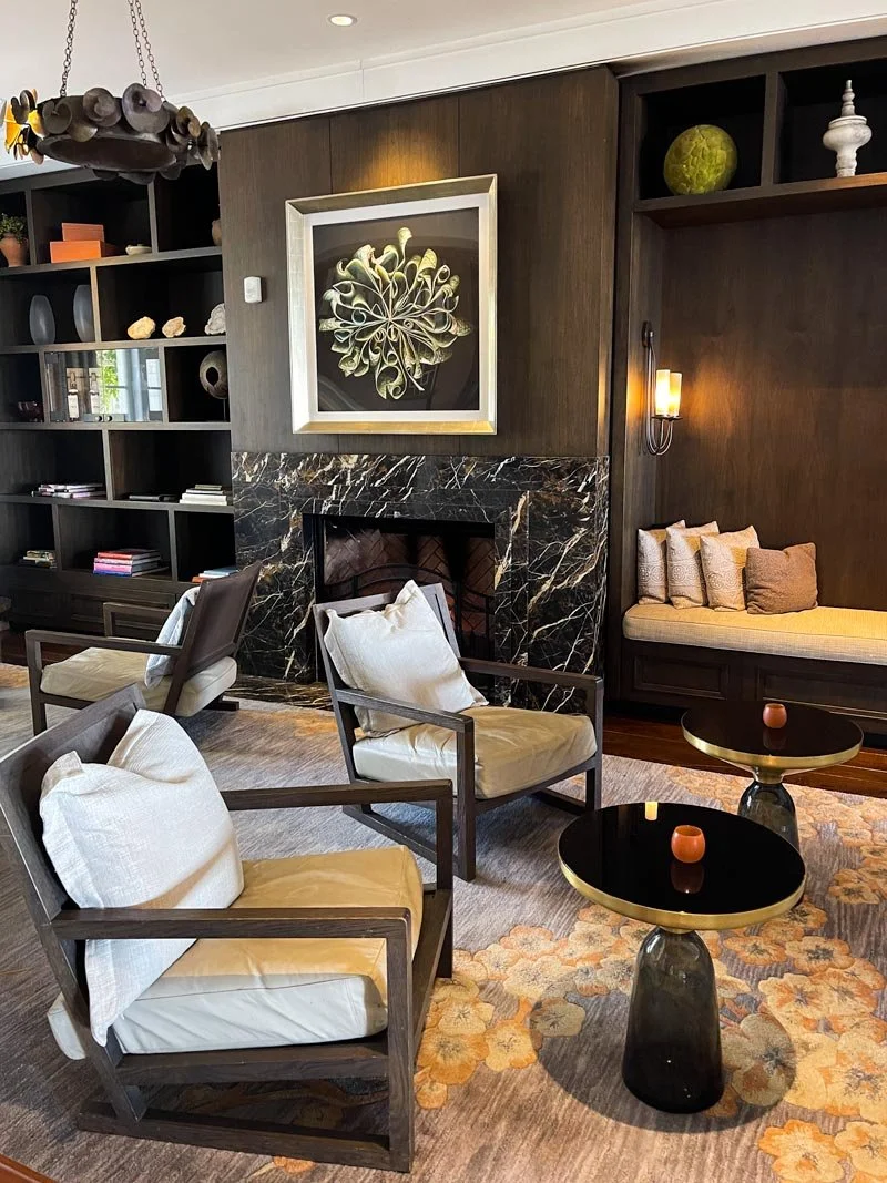  Lobby El Encanto Hotel in Santa Barbara California 