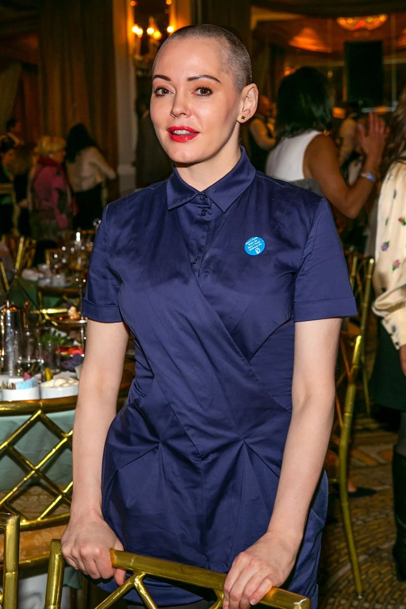  Rose McGowen at Planned Parenthood NY spring luncheon at Pierre Hotel in NYC 
