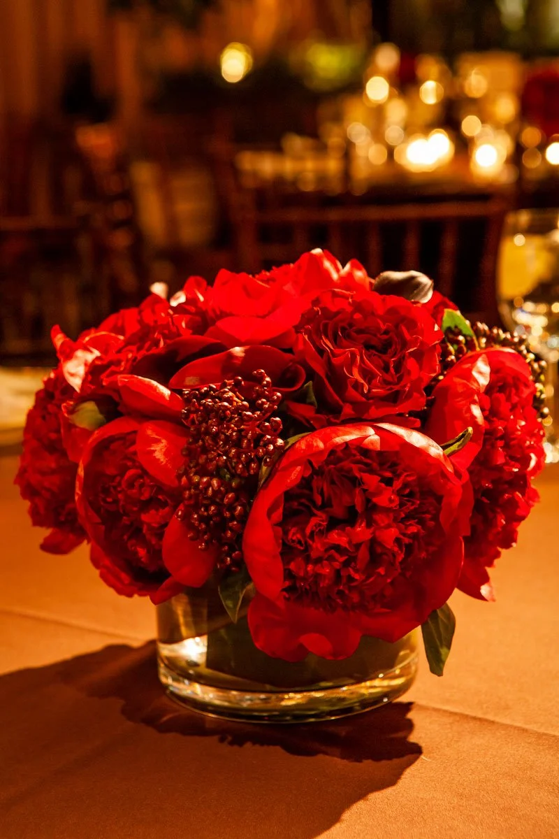  Flowers at Panerai dinner at Isola at Mondrian Hotel in NYC 