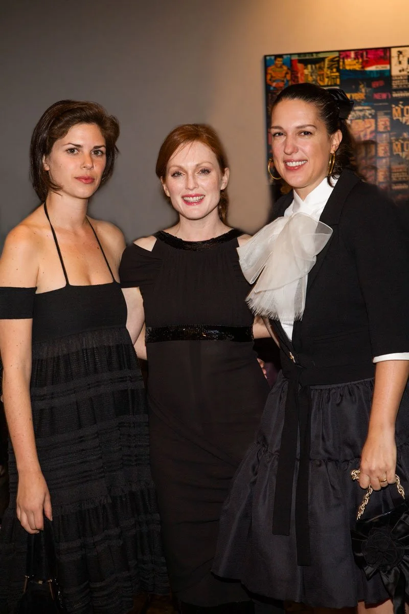  Alex White, Julieanne Moore, and Lady Amanda Harlech International Center of Photography ICP Infinity Awards at Chelsea Piers Pier Sixty in NYC 