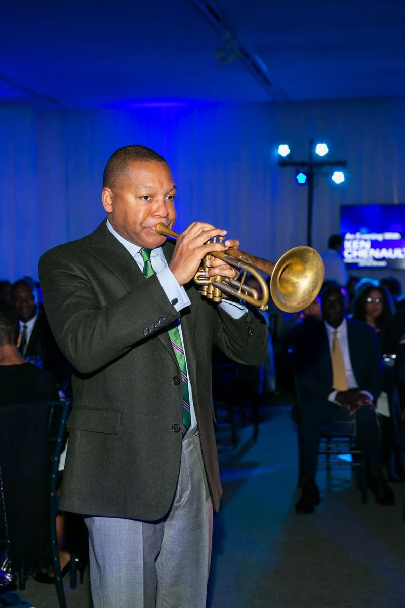  Wynton Marsalis at The HistoryMakers Ken Chenault event at NYT building in NYC 