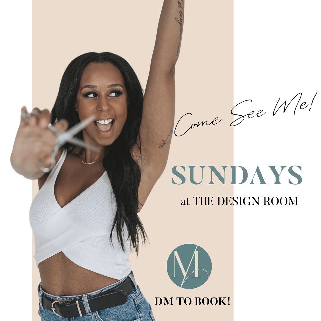 Come See Me!!!

SUNDAYS AT @the__designroom 

➕CUTS
➕BLOWOUTS
➕DRY STYLING
➕BRAIDS
➕EXTENSIONS 

DM TO BOOK

#hair#hairstylist#vancity#bridal#bridalhair#bridalhairstylist#beauty#vancouver#vancouverhair#vancouverhairstylist#vancouverweddinghairstylist