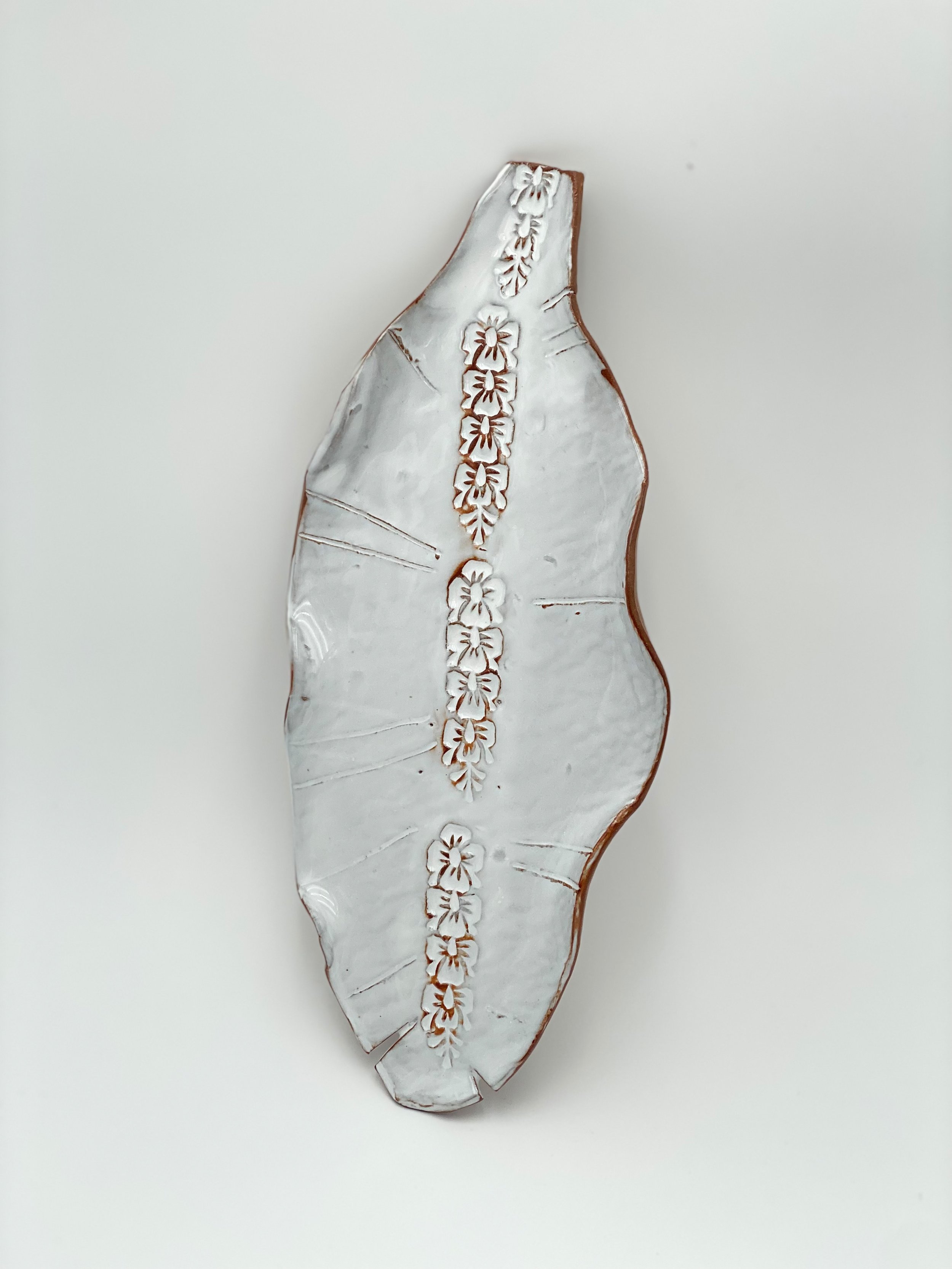 White Banana leaf #2