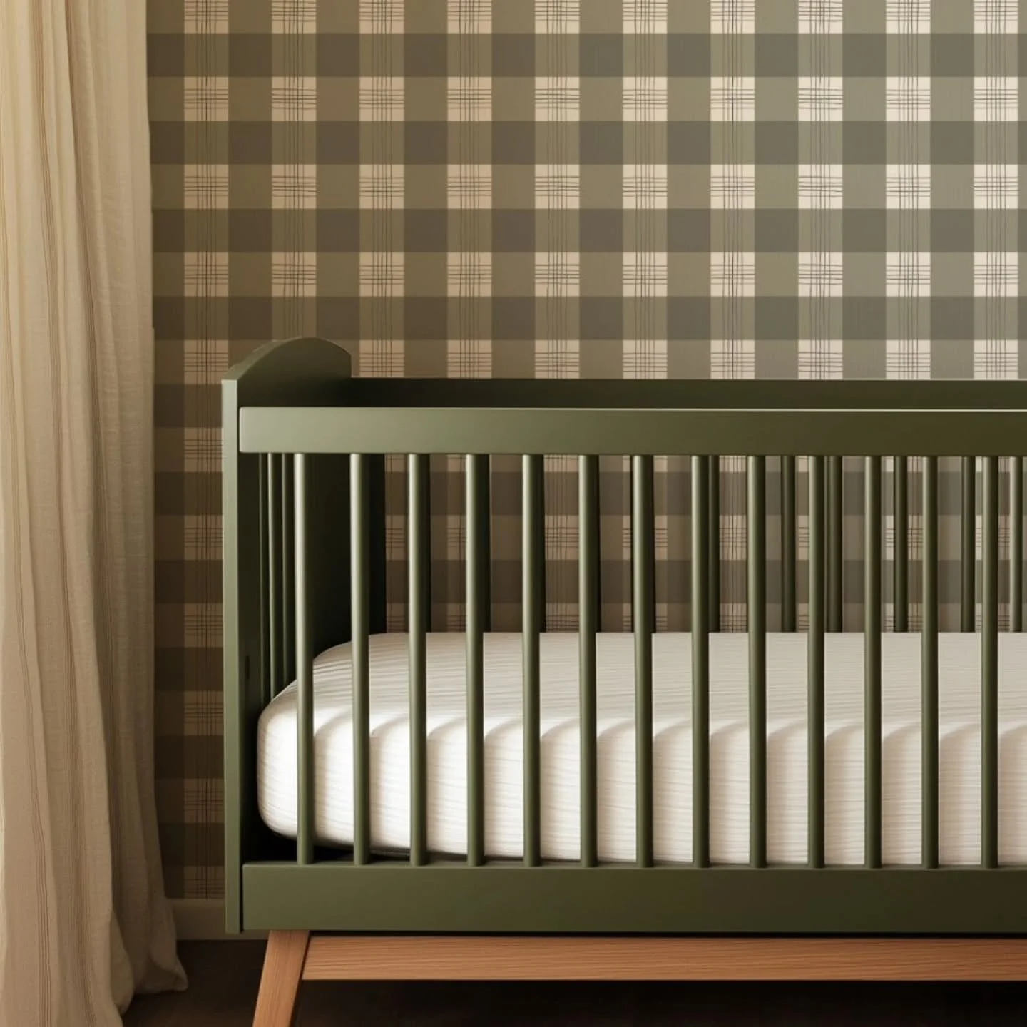 Meet Declan! One of my newest prints at @loomwell 
While I mostly had boys' bedrooms and nurseries in mind while creating this collection, Declan is the perfect timeless, classic plaid that could go in any room of your home. Available in 7 different 