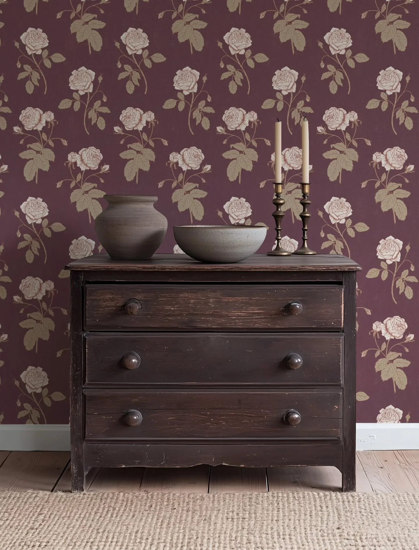 Just romantizing my life over here 🫠 and designing for my dream home.... but in reality I'm dealing with a screaming toddler and endlessly cleaning. 🙃 
.
.

.
.
.
.
.
.
#vintagewallpaper #cottagecorewallpaper #modernfarmhouse #artlicensing #licensi