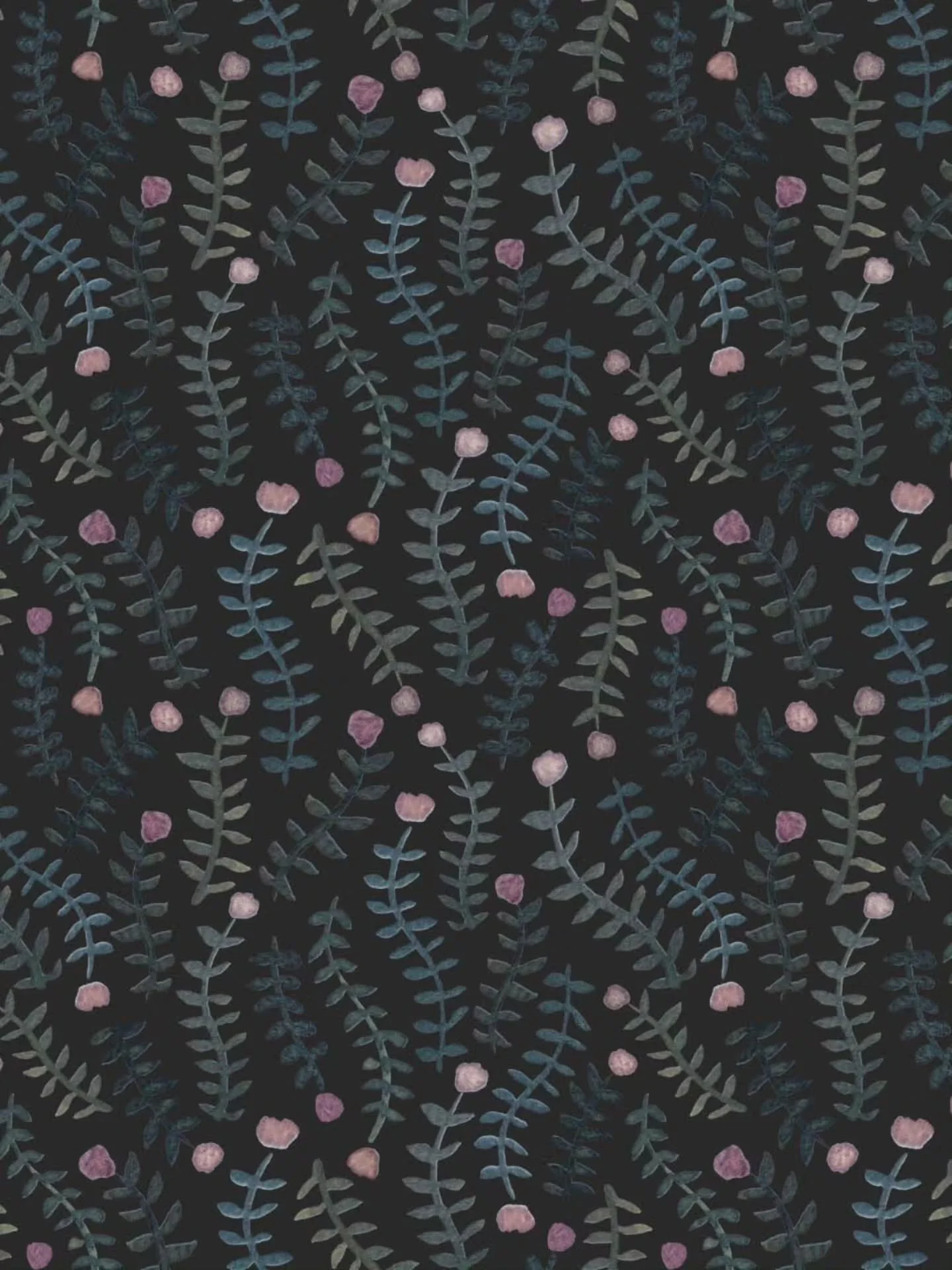 Moody Florals 🖤 yes please! 
.
Now on Spoonflower
.
#surfacepatterndesign