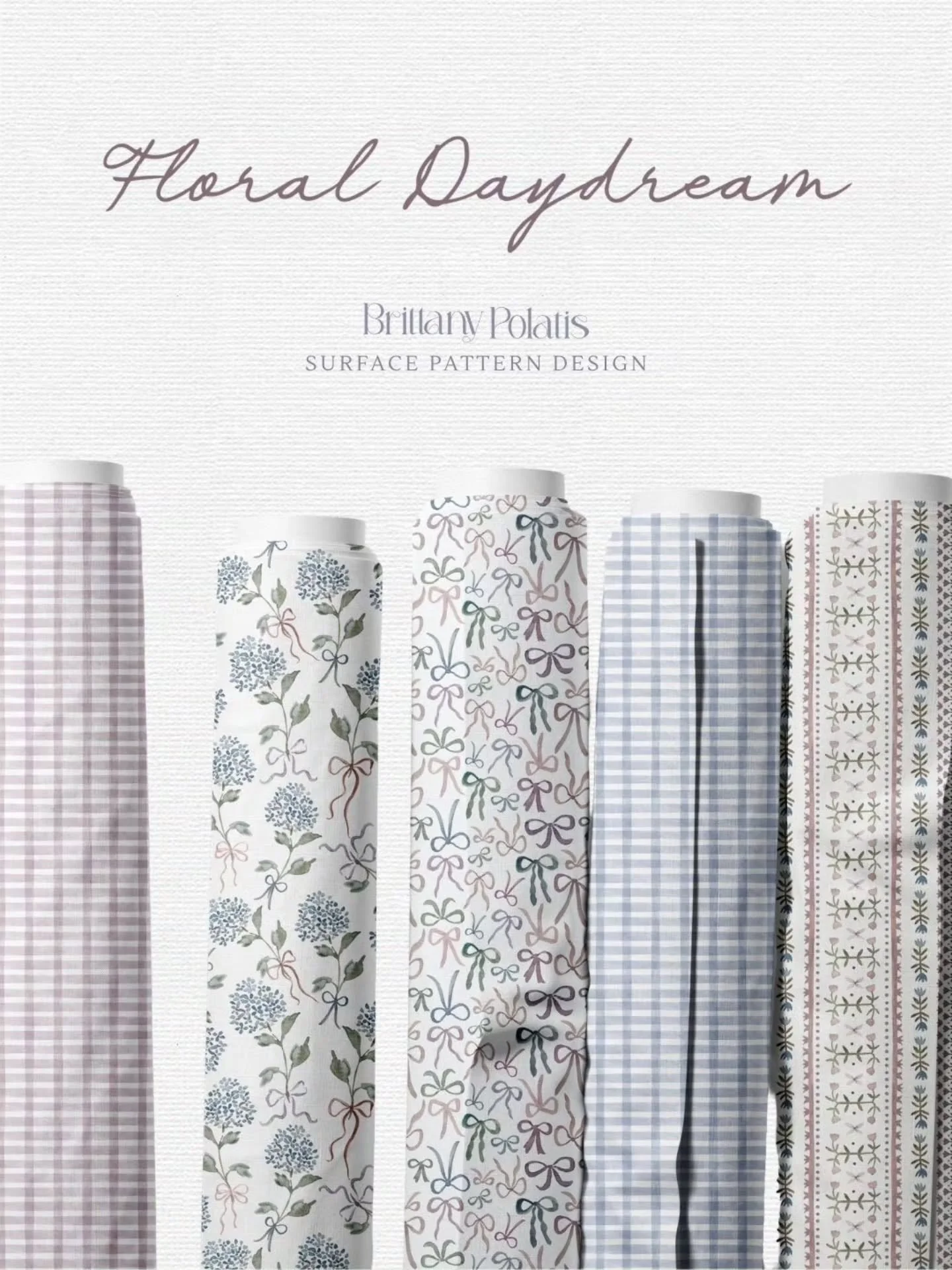 Floral Daydream is available on @spoonflower 
She's so cute! Im pretty obsessed with the soft pastels. 
.
As always the link to my shop is in the bio.