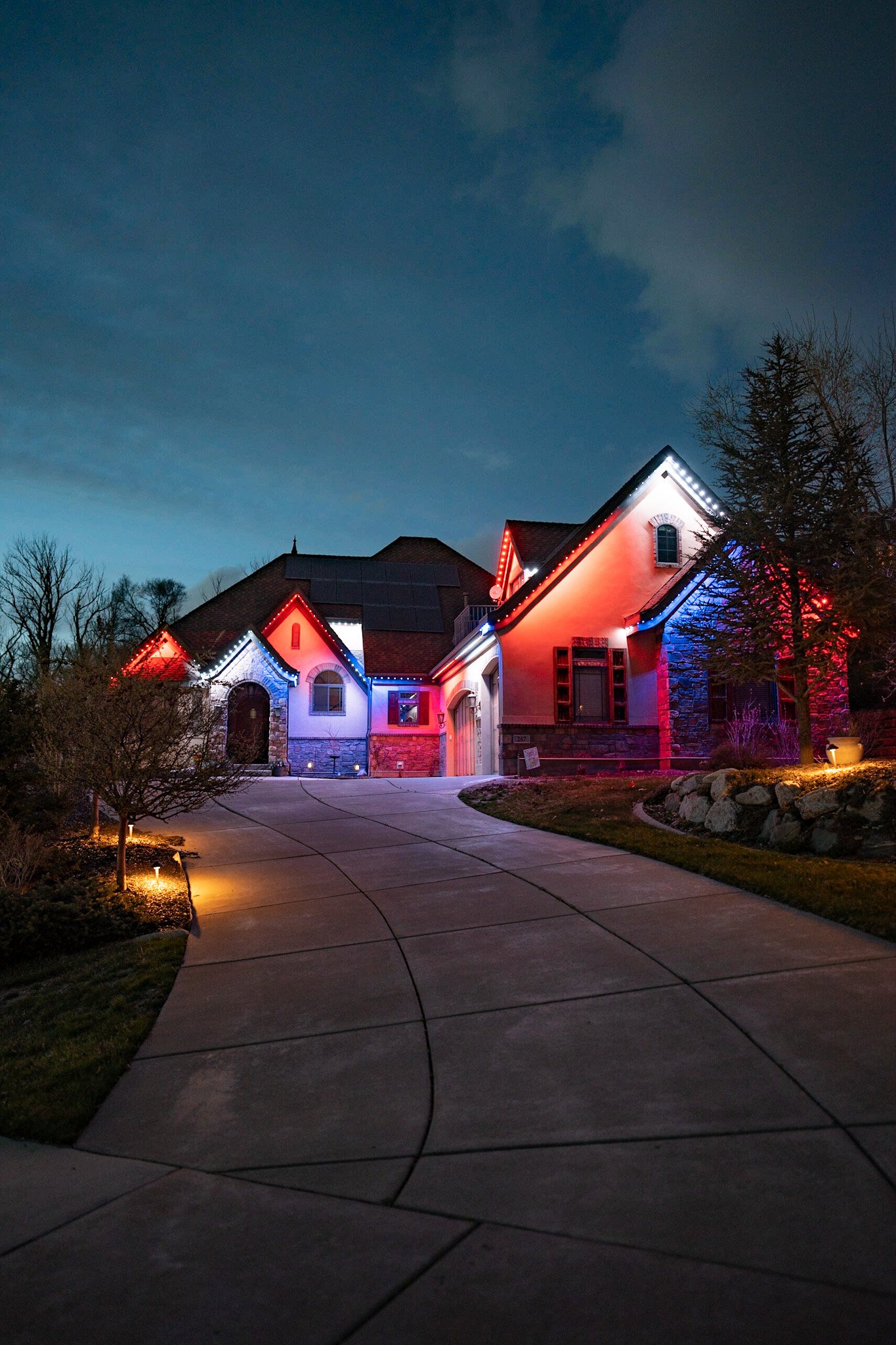 permanent 4th of july lights