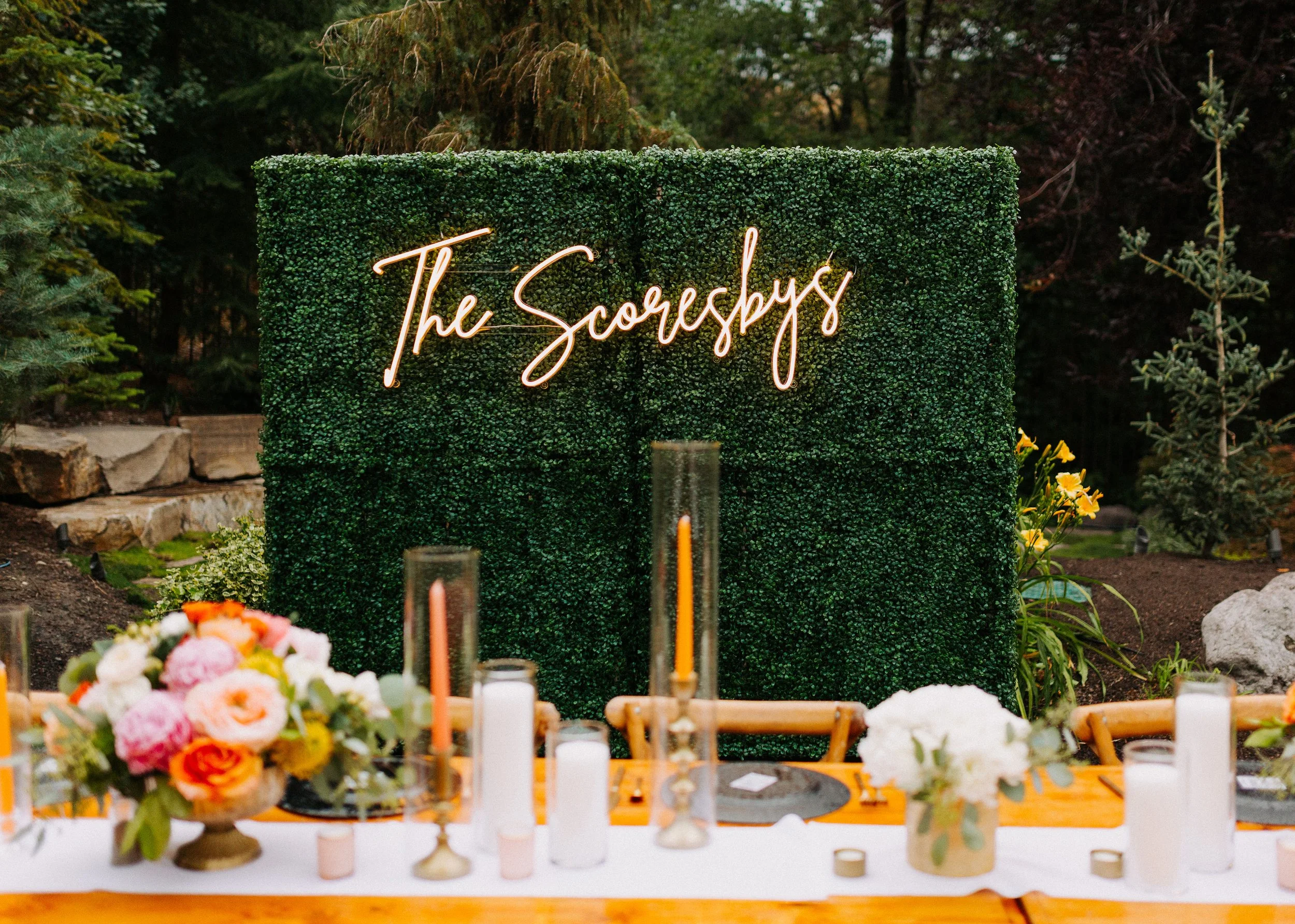 2 Boxwood Walls Together - $500